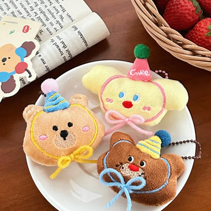 3/4/6 Pcs Cute Little Animal Doll Pendant, Versatile Toy Accessory, Keychain Pendant