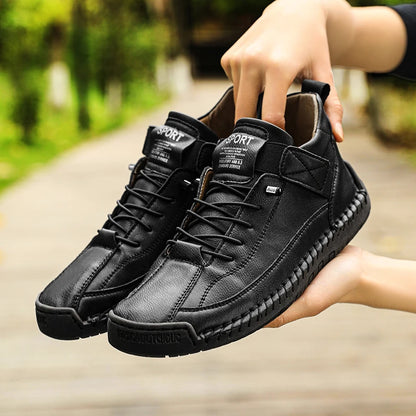 Women's Stitched Lace-Detail Casual Shoes