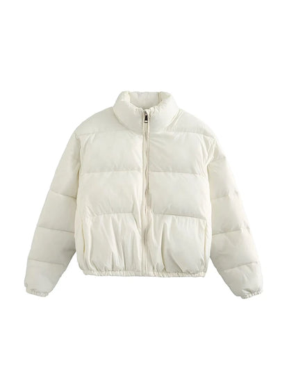 Women's Cropped Puffer Jacket