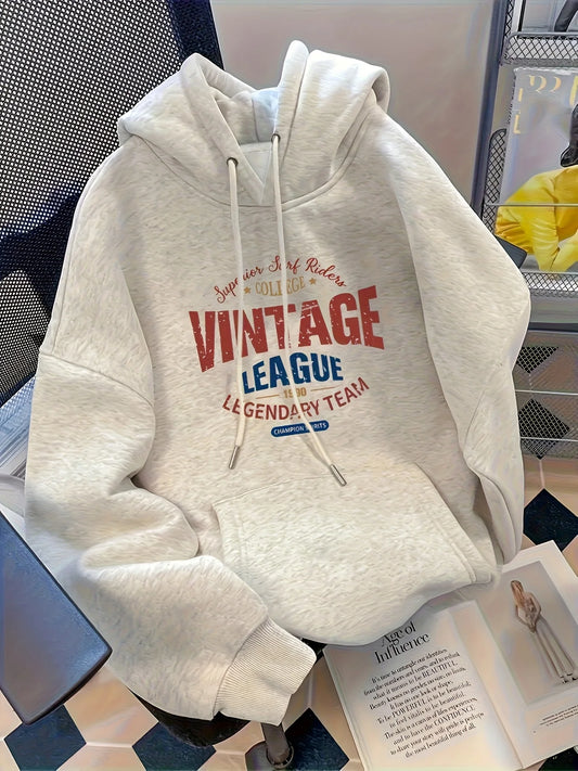 Autumn and winter hooded sweatshirt with Korean printed casual style multifunctional easy to wear suitable for commuting hoodies