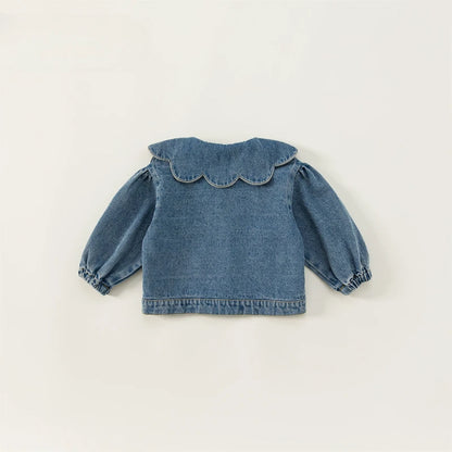 Girl Denim Jacket Kids Clothes for Girl Kids Jackets for Girl Outwear Children Coat Children Top Roupa Infantil Menina Abrigos