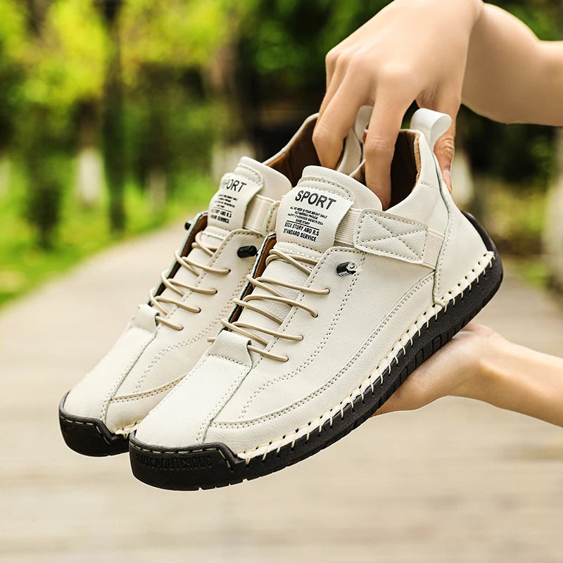 Women's Stitched Lace-Detail Casual Shoes