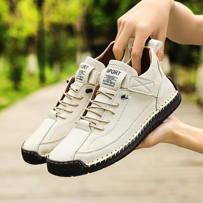 Women's Stitched Lace-Detail Casual Shoes