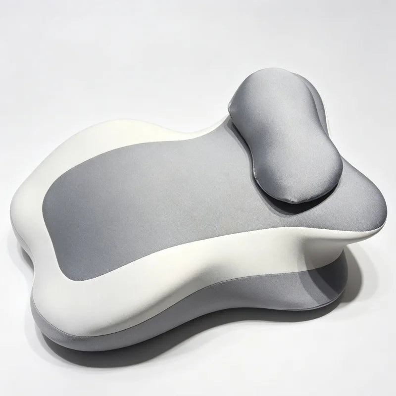 Wedge Memory Foam Pillow Ergonomic Multi-Positional Body Pillow with Removable Cover Soft Support Pillow