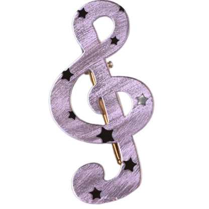 1/5Pcs Musical Note Hair Clip - Stylish Star Elegant Barrettes Women's Daily Fashion Hairpin Accessory