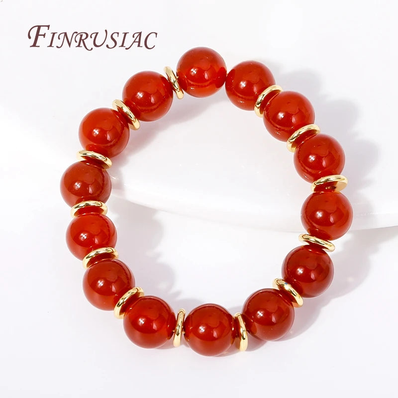 3mm-6mm Flat Spacer Beads 18K Gold Plated Brass Metal Beads Separators For Bracelets Accessories DIY Jewelry Making Supplies