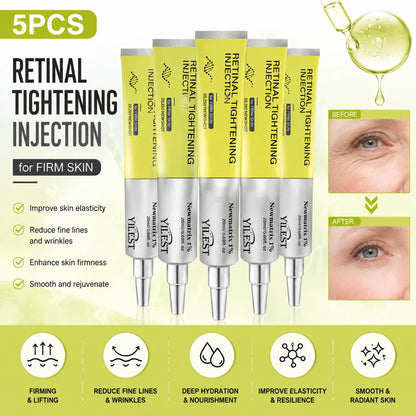 Retinal Eye Cream 20ml with Retinol Ceramide Panthenol Hydrating Firming Eye Care Cream for Fine Line Skin Care