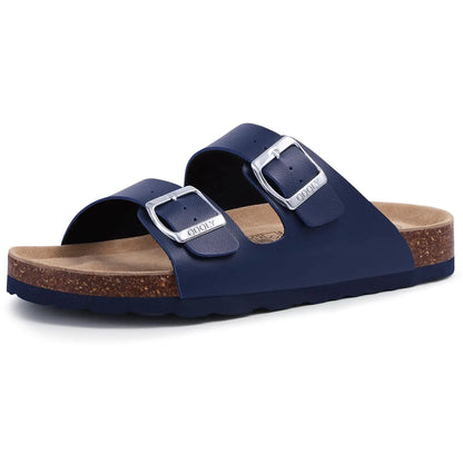 Asgard Fashion Women Clogs Slippers With Arch Support Summer Beach Shoes Classic Cork Footbed Slides Brand Double Buckle Sandals