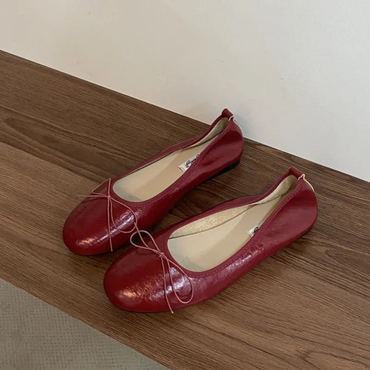 Bailamos Women Flat Heel Shoes Female Flats casual Ballet Dancing Shoes Foldable Sole Boat Shoes Summer Slip On Slipper Mules Sl