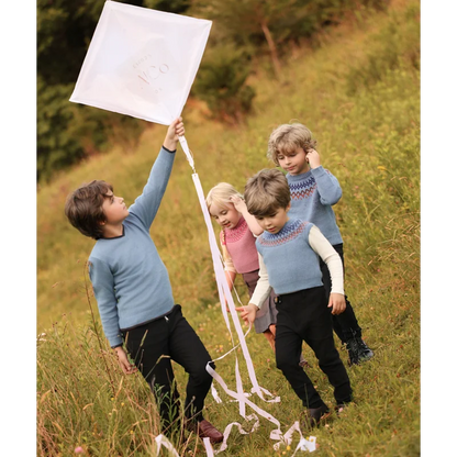 Ali Co AW26 high quality shabbos knit shabbos collection family matches clothes boys girls baby