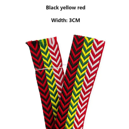 1PAIR Flat Shoelaces for Sneakers Shoe laces Luxury Brand Shoelace  Width 1.5cm/2cm/3cm Length 120/140/160cm Shoe Accessories