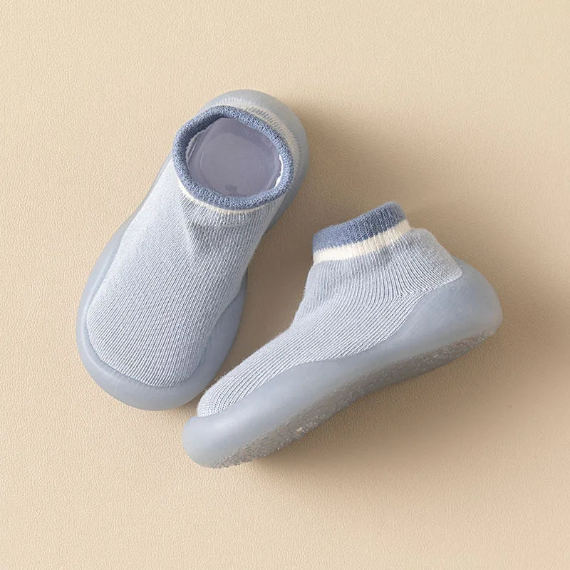 Baby Socks Shoes Infant Color Matching Cute Kids Boys Shoes Doll Soft Soled Child Floor Sneaker BeBe Toddler Girls First Walkers