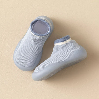 Baby Socks Shoes Infant Color Matching Cute Kids Boys Shoes Doll Soft Soled Child Floor Sneaker BeBe Toddler Girls First Walkers