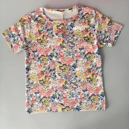 Children's SS26 Summer T-shirt and Shorts, Cute Printed T-shirt and Pants Set for Boys and Girls
