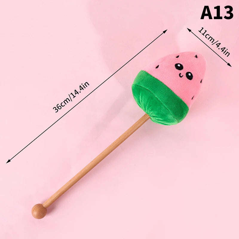 Massage Hammer Hitting Hammer Stick Handheld Plush Small Hammer For Neck Shoulder Meridians Legs Back Massage