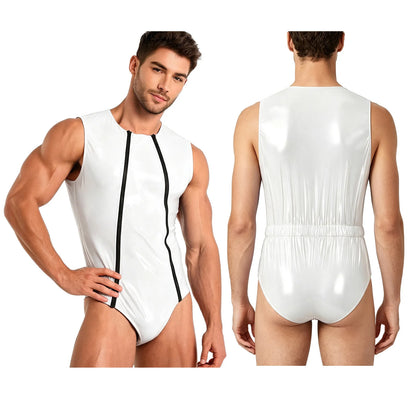 Womens Mens Leak-proof Diaper Cover Jumpsuit Elastic Waist Tear-away Bodysuit Waterproof Nursing Special Needs Reusable Diaper
