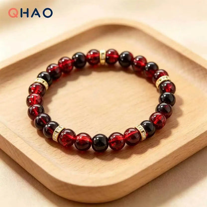 Bohemian Bead Bracelet for Anxiety Relief Calming Mind and Enhancing Communication High-end glass glaze