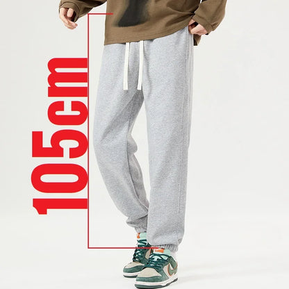 Lengthened 110 115 Cm Men's Tall Pants Elastic Sport Jogger Trouser Male Extra Long Length 190cm 200cm Teeneeger Thin Sweatpants
