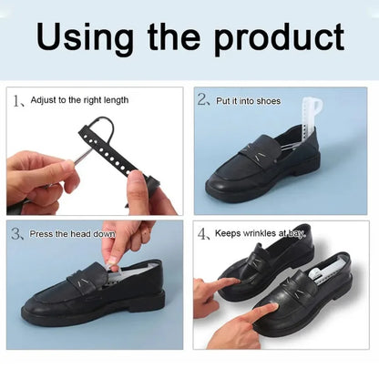 Plastic Shoe Stretcher for Men Women Leather Shoes Adjustable Portable Shoe Tree Stretcher Boots Rack Anti-deformation