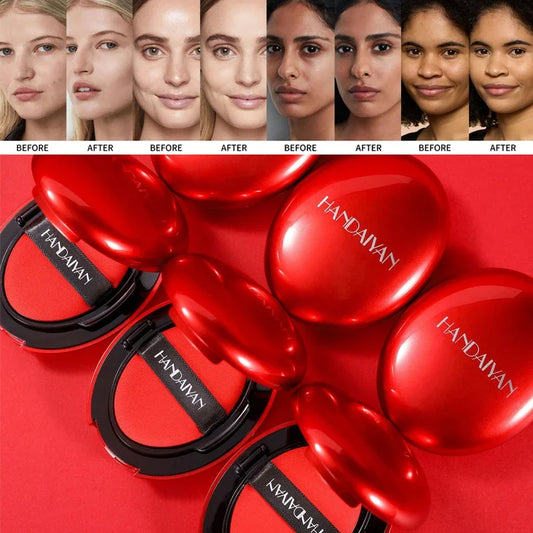 Air Cushion Foundation Light Natural Moisturizing Concealer Whitening Oil-control Women Base Long-lasting Makeup Korean Cosmetic