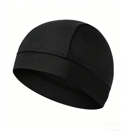 Under Helmet Beanie Skull Cap Vented Sweat Wicking Sweat Absorbent Lightweight Motorcycle Cycling Head Liner Cap Sports Running