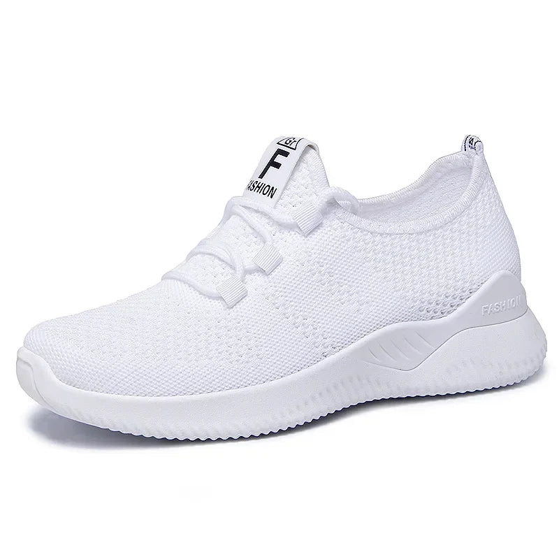 2023 Women's Casual Sneakers Summer Comfortable Breathable Platform Shoes Fashion Women Versatile Lace-up Shoe кроссовки женские