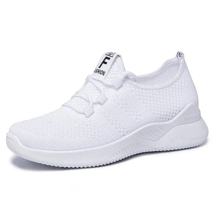 2023 Women's Casual Sneakers Summer Comfortable Breathable Platform Shoes Fashion Women Versatile Lace-up Shoe кроссовки женские