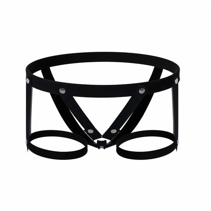 Male Chastity Cage Auxiliary Harness Adjustable Anti Off Detachable Belt Crossdressing Sissy Men Intimate Accessories Adult Toy