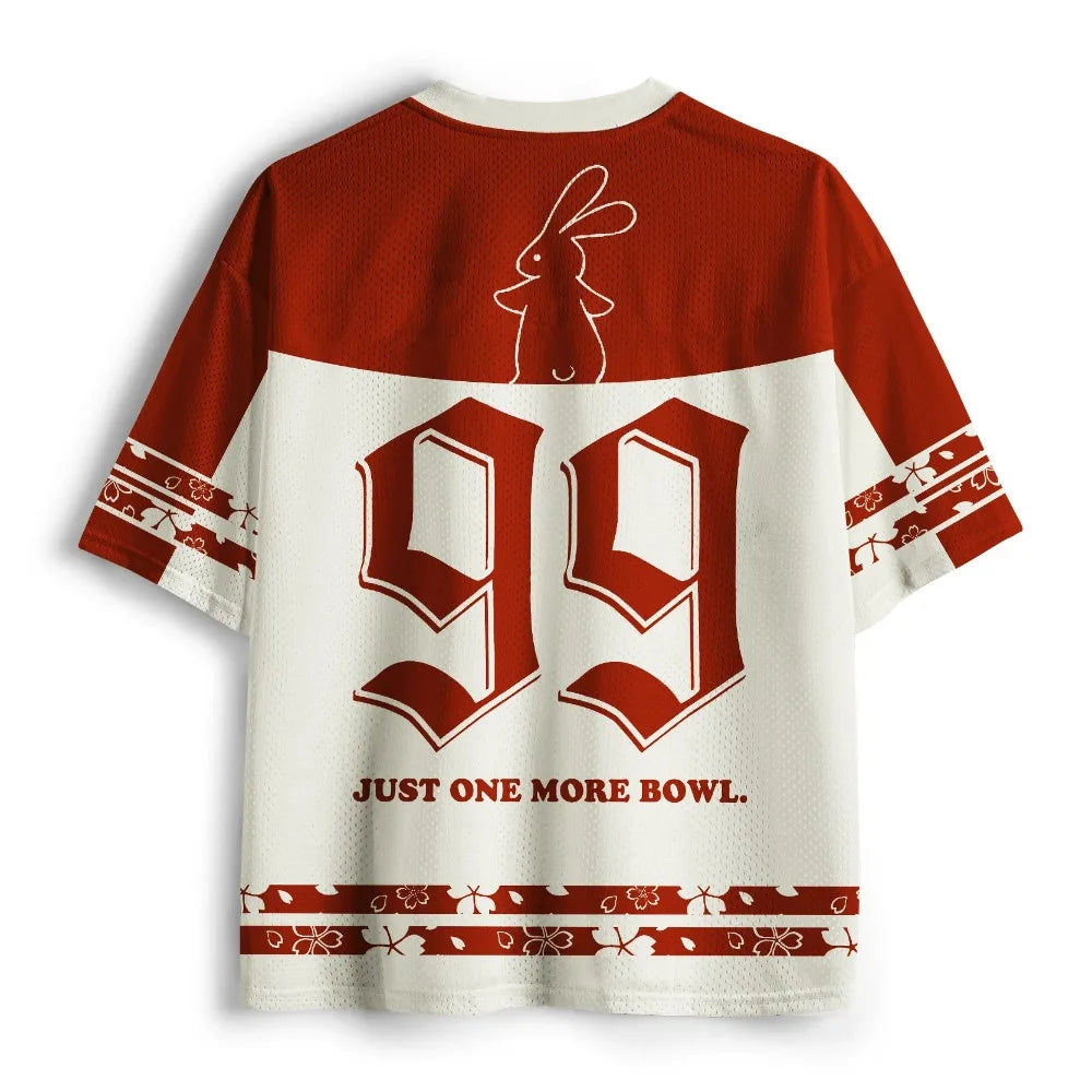 Japanese Cute Rabbit Eating Ramen 3D Print Breatha Quick-dry Men's V-neck Plus-size T-shirt Streetwear Y2K Parent-child Clothing