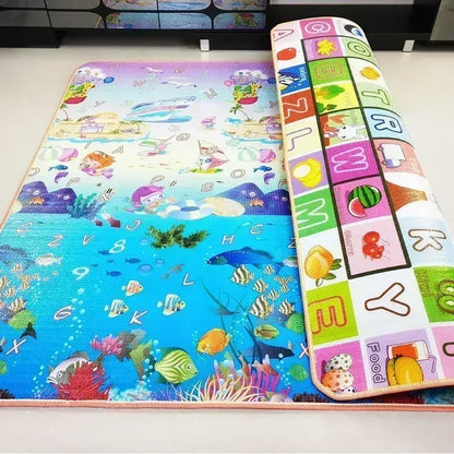 Non-Toxic Thicken 1/0.5cm Baby Play Mat Educational Children's Carpets in The Nursery Climbing Pad Kids Rug Activitys Games Toys