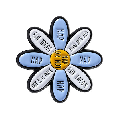 Motivational Flower Brooch Enamel Pins Encouraging Quotes You are Enough Worthy Strong Brooch Bag Clothes Badge Gift for Friends