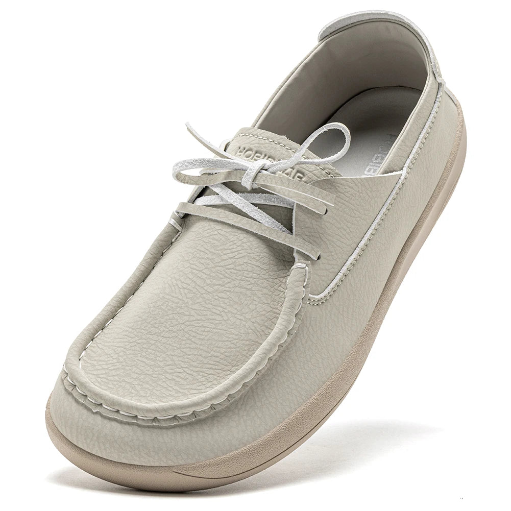 Women's Round-Toe Lace-Detail Casual Loafers
