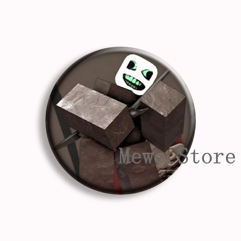 Dod Pursuer Anime Soft Button Pin Forsaken Dead Of Death Brooches Badge Bag Decor Jewelry Gamer Collect