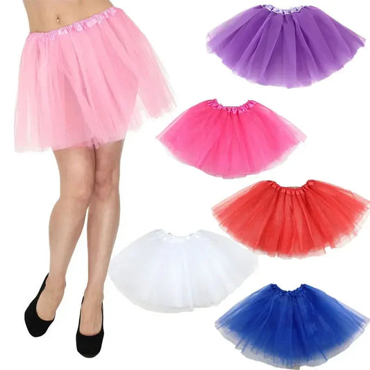 Women's Tulle Tutu Skirt in Colour Options