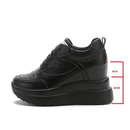 Women's Lace-Up Platform Sneakers