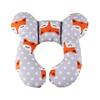 Protective Travel Car Seat Head And Neck Pillow Soft Neck Support Pillow Children U Shape Headrest Head Protection Cushion