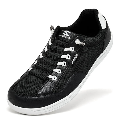 HOBIBEAR Wide-Toe-Box Barefoot Shoes Womens Mens Zero Drop Slip On Sneakers Minimalist Walking Shoes