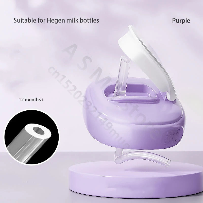 Suitable for hegen bottle accessories/cup cover/handle/nipple/square bottle universal/