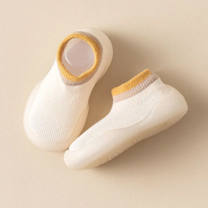 Baby Socks Shoes Infant Color Matching Cute Kids Boys Shoes Doll Soft Soled Child Floor Sneaker BeBe Toddler Girls First Walkers