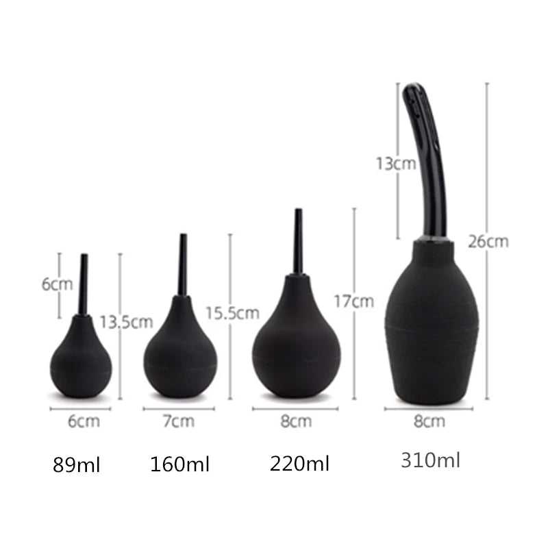 Bidet Cleaner Medical Enema Rectal Shower Large Capacity Enema Ball Syringe System Anus Cleaner Tip Nozzle Plug Colon Enema Anal