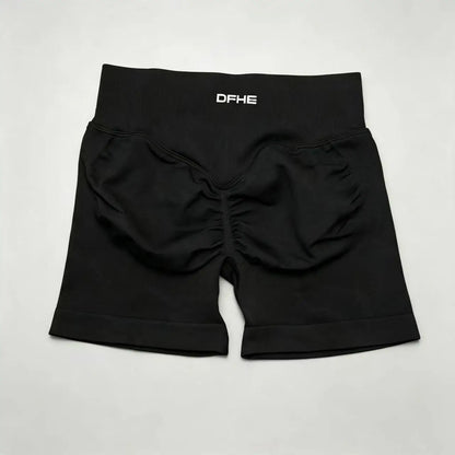 DFHE Camisole Fitness Shorts, High Waisted and Hip Lifting Yoga Shaping Shorts, Breathable Sports Running Fitness Shorts