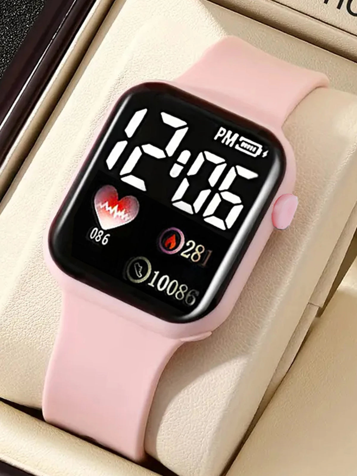 Small Square Technology Watch High Beauty Student Party Female Simple Fashion Watch Time Electronic Watch