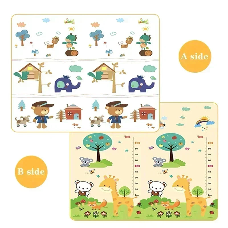 Non-Toxic Thicken 1/0.5cm Baby Play Mat Educational Children's Carpets in The Nursery Climbing Pad Kids Rug Activitys Games Toys