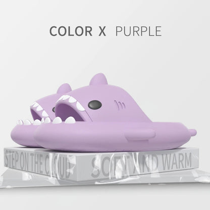 Couples Shark Slippers Women Cartoon Sandals Fashion Men Flip Flops Indoors Bathroom Cute Summer Outdoor Beach Slides Shoes