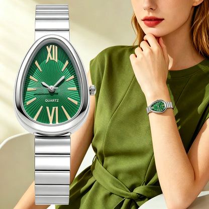 Casual Fashion Alloy Women Quartz Watches Anniversary Gift Business Wristwatches