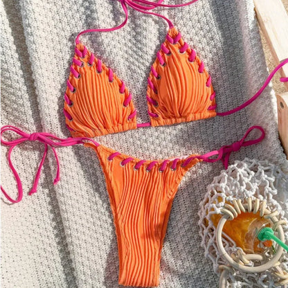 Sexy Bikinis 2026 Women's Swimwear Female Swimsuit For Swimming Wear Bathing Suits Brazilian Bikini Set Beachwear Pool Bather