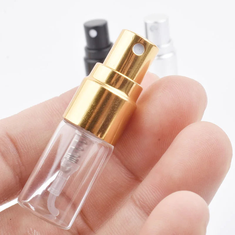100pcs/lot 2ml Refillable Perfume Bottle Empty Spray Bottle Atomizer Perfume Bottles