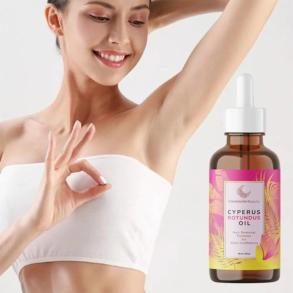 60ml Natural Cyperus Rotundus Oil After Hair Removal Skin Drops Soothing Redness Moisturizing Gentle Slow Hair Growth Body Care