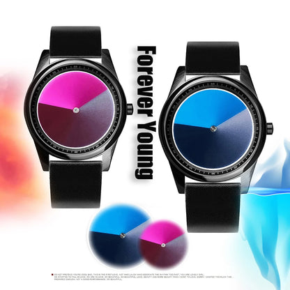 Fashionable Colorful Creative Women's Watch Unique Design Quartz Watch Exquisite Luxurious Holiday Gift