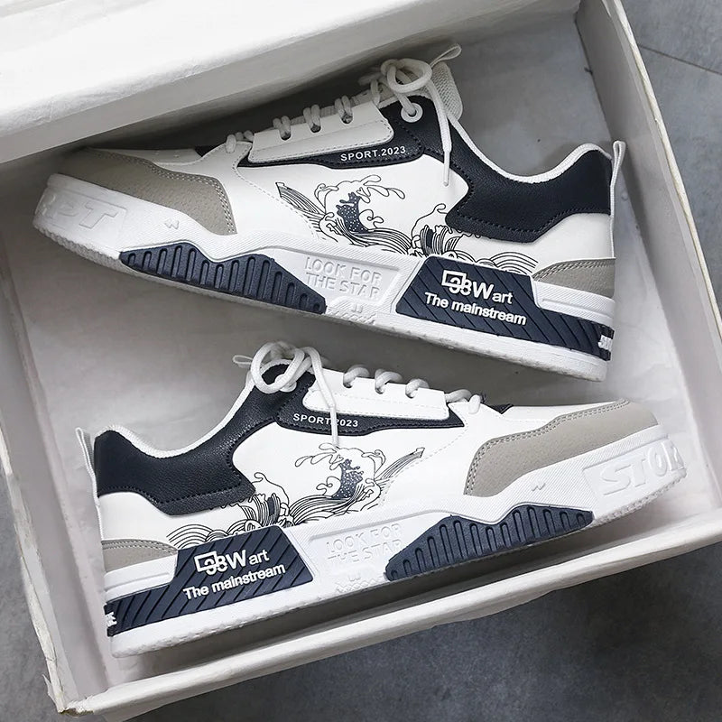 Skateboarding Shoes for Men Male Running Breathable Sports Board White Shoes Sneakers Men Shoes Brand Casual Shoes for Men